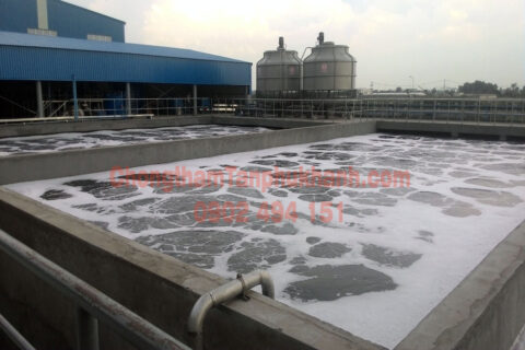Chống thấm hồ xử lý nước thải tại khu công nghiệp