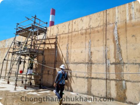 chống thấm ngược hồ nước