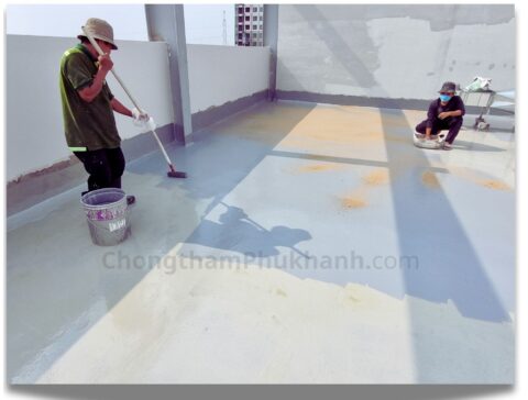 Chống thấm mái lộ thiên