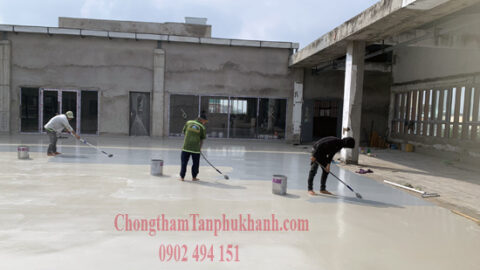 thợ chống thấm mái nhà thi công chuyên nghiệp tại TP.HCM